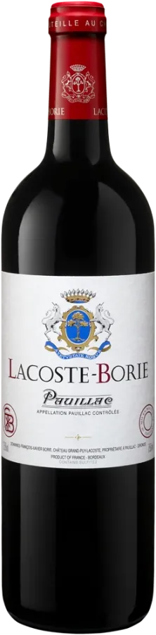 image du vin Lacoste Borie