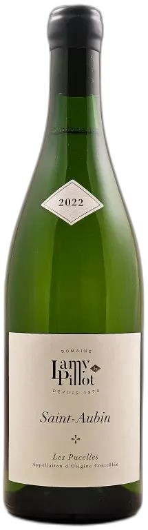 image du vin Lamy Pillot Saint Aubin "les Pucelles" 2022