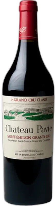 vue du vin Château Pavie
