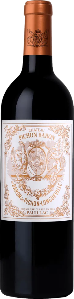 vue du vin Château Pichon Baron