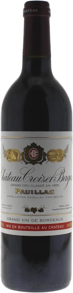 photo Croizet Bages 2018 4ème Grand Cru Classé Pauillac, Bordeaux Rouge, Magnum