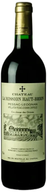 vue du vin Château la Mission Haut Brion