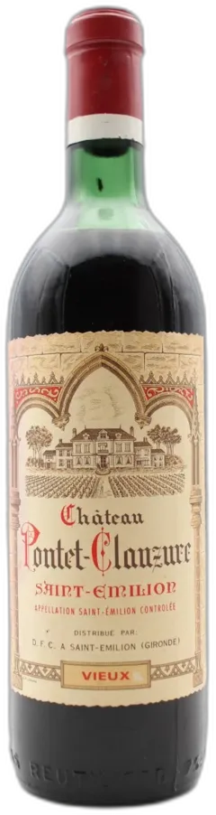 vue du vin Pontet Clauzure