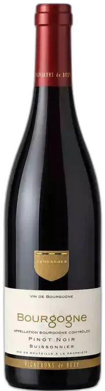 photo du vin Bourgogne Côte Châlonnaise Pinot Noir Paul Delane Vignerons de Buxy