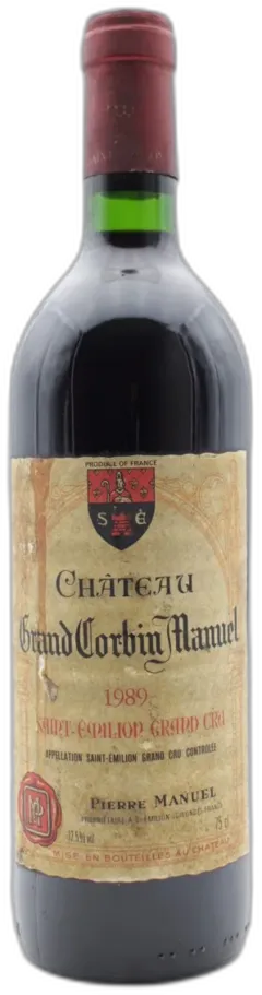 photo du vin Grand Corbin Manuel