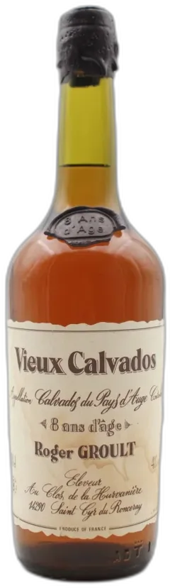 image du vin Vieux Calvados 8 Ans d’Âge Roger Groult