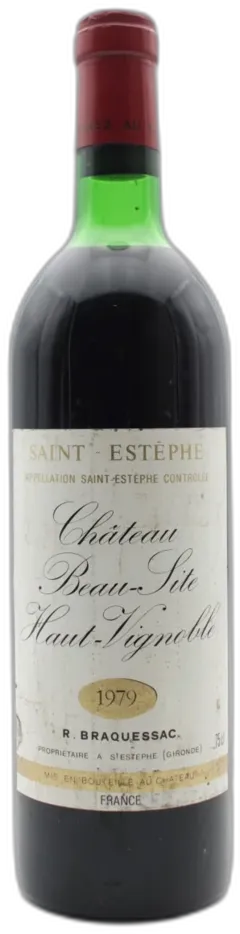 aperçu du vin Château Beau-Site-Haut-Vignoble