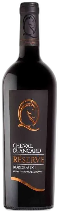 image du vin Bordeaux Aoc) Réserve Magnum en Black Cheval Quancard