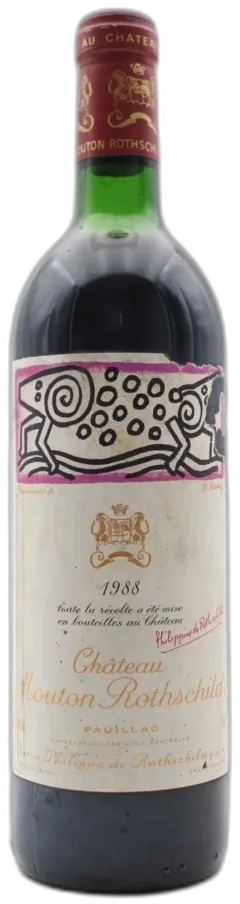 image du vin Château Mouton Rothschild
