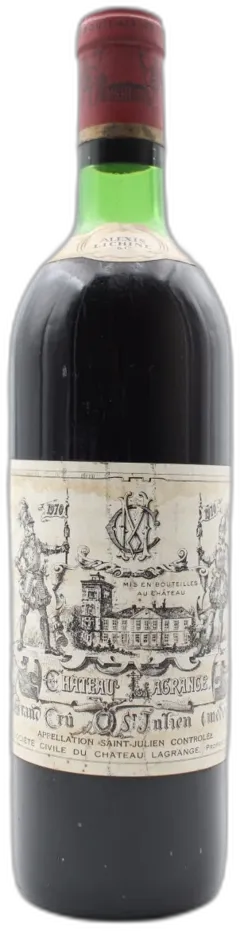 vue du vin Château Lagrange