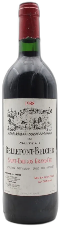 vue du vin Bellefont-Belcier