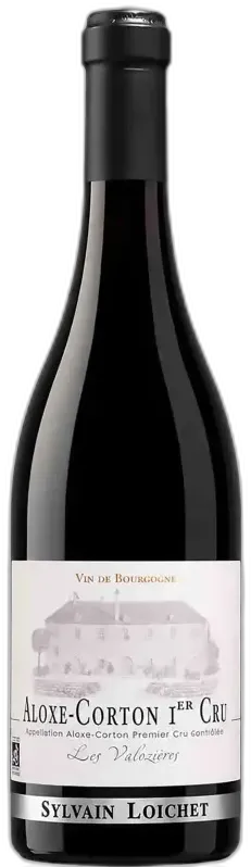 vue du vin Aloxe-Corton 1er Cru les Valozières Sylvain Loichet