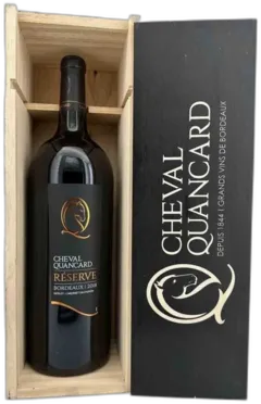 image du vin Bordeaux Aoc) Réserve Magnum en Black Cheval Quancard