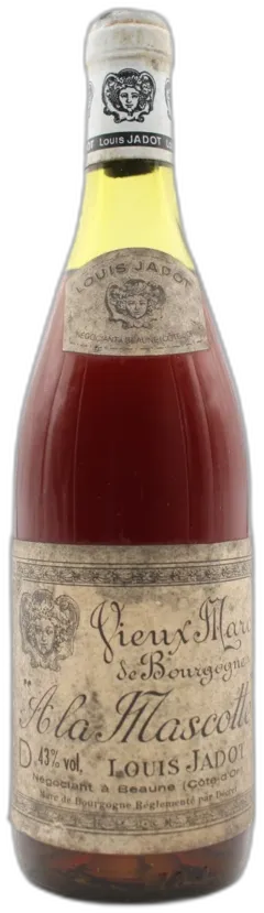 aperçu du vin Vieux Marc de Bourgogne "a la Mascotte" Louis Jadot