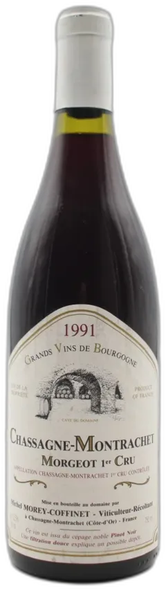 photo du vin Domaine Morey Coffinet, Chassagne-Montrachet Premier Cru, Clos Saint-Jean
