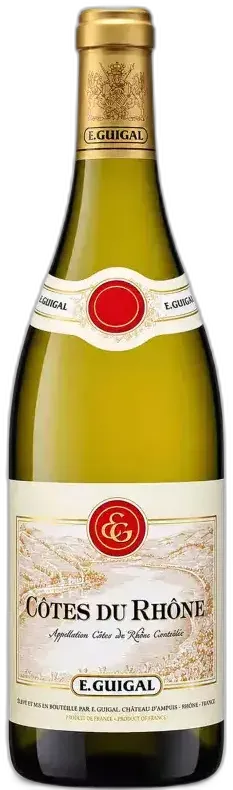 illustration du vin Domaine Guigal "Côtes du Rhône" Côtes du Rhône Blanc