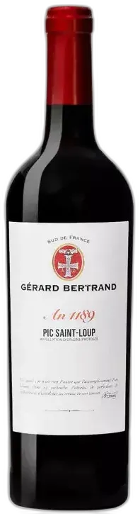 photo du vin Gérard Bertrand an 1189 Pic Saint-Loup 2022