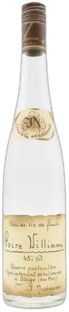 photo du vin Distillerie Nusbaumer Eau de Vie d’Alsace "Poire Williams Rouge Exception" Blanc Giftbox