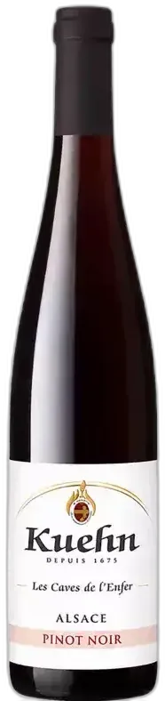 capture du vin Pinot Noir les Caves de l’Enfer Maison Kuehn