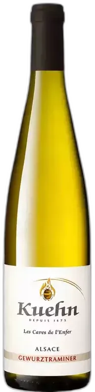 aperçu du vin Gewurztraminer les Caves de l’Enfer Maison Kuehn