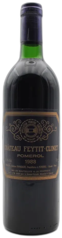 vue du vin Château Feytit Clinet