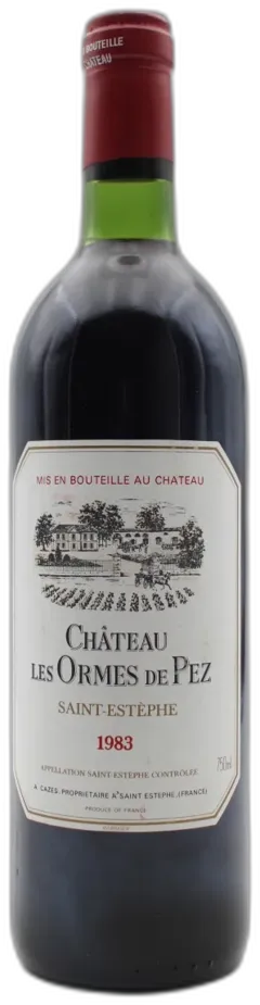 photo du vin Ormes de Pez