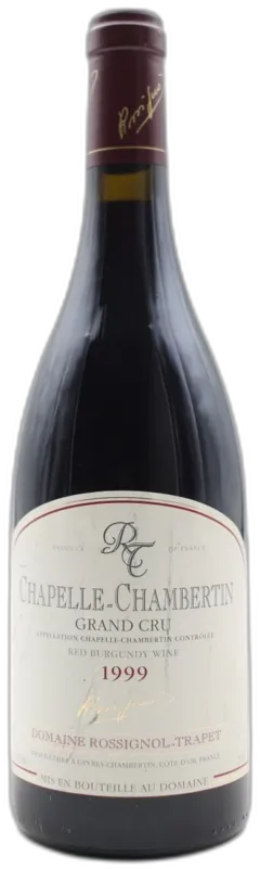photo du vin Chapelle-Chambertin Grand Cru Rossignol-Trapet