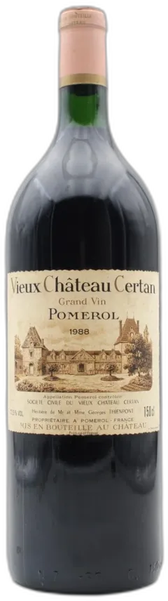 aperçu du vin Vieux Château Certan