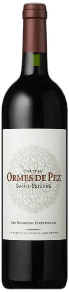 photo du vin Ormes de Pez