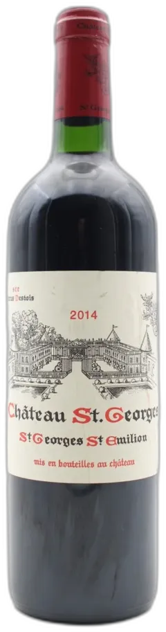 photo du vin Château Saint Georges Côte Pavie