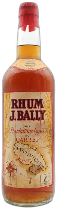 vue du vin J. Bally Martinique