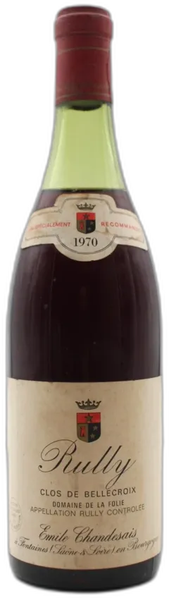 illustration du vin Rully "Cuvée Marey"