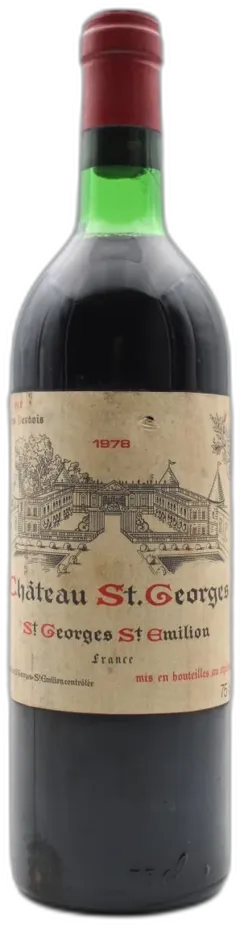 photo du vin Château Saint Georges Côte Pavie