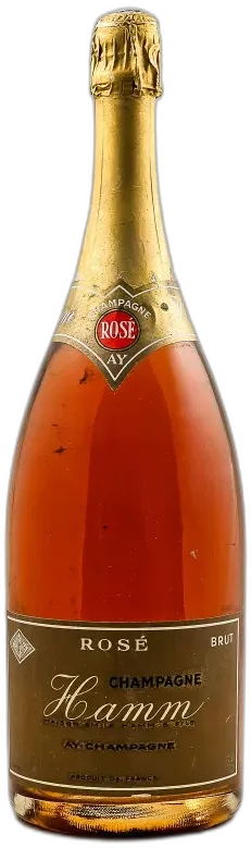 photo Hamm Champagne Brut Rosé 80’s Magnum