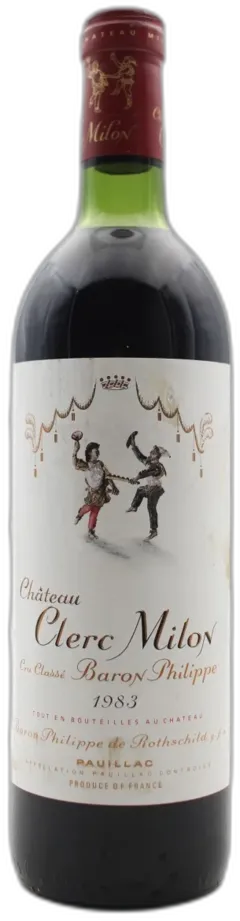 photo du vin Château Clerc Milon