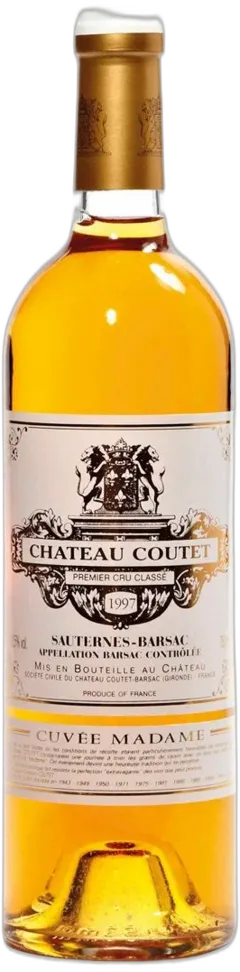 aperçu du vin Château Coutet, Barsac Cuvée Madame