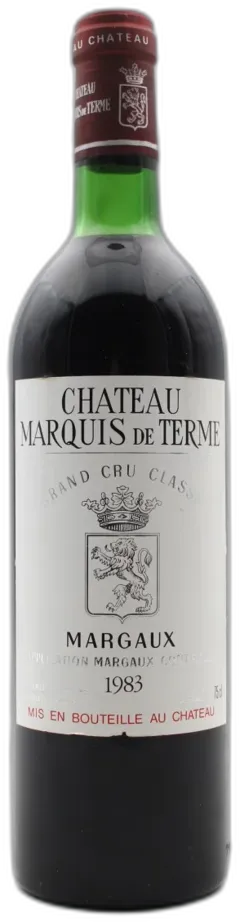 aperçu du vin Château Marquis de Terme Rouge