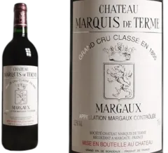 aperçu du vin Château Marquis de Terme Rouge