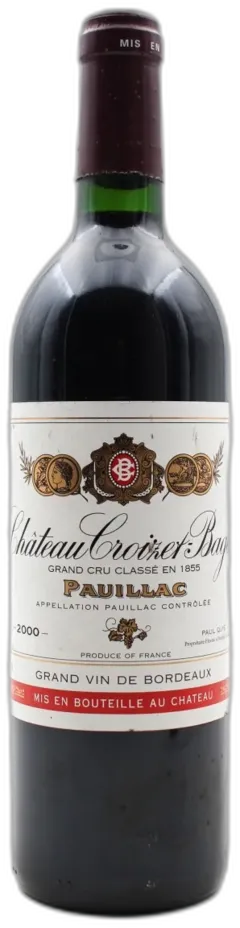 illustration du vin Château Croizet-Bages Pauillac Rouge