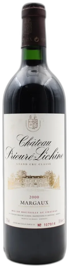 photo du vin Prieuré Lichine