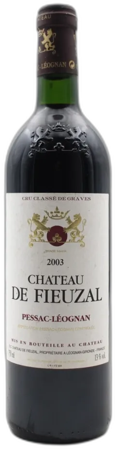 photo du vin Château de Fieuzal