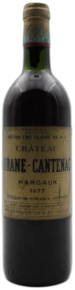 vue du vin Château Brane-Cantenac