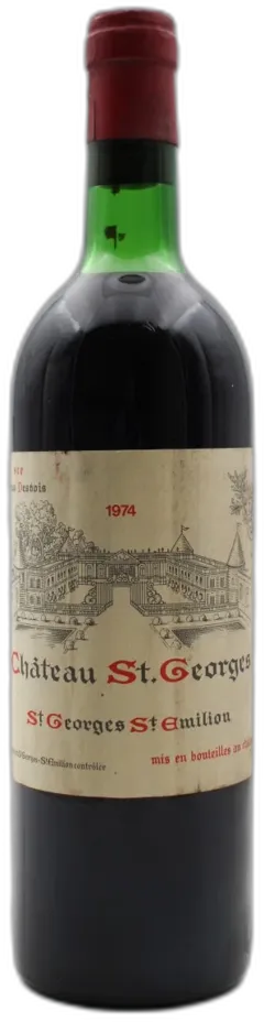 photo du vin Château Saint Georges Côte Pavie