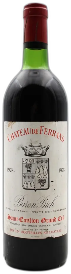 photo du vin Château de Ferrand