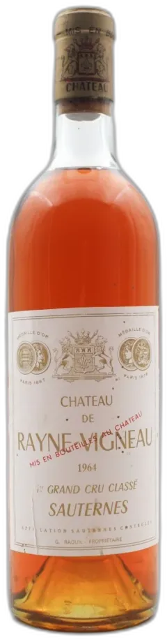 image du vin Château de Rayne Vigneau