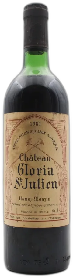 photo du vin Château Gloria