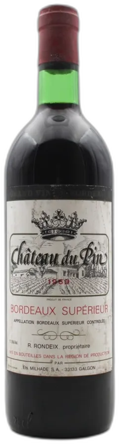photo du vin Château du Pin