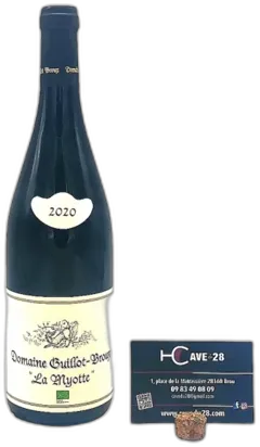 photo du vin Domaine Guillot-Broux, la Myotte