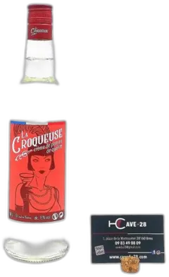 photo du vin Crème de Pomme de Qualité la Croqueuse la Mentheuse