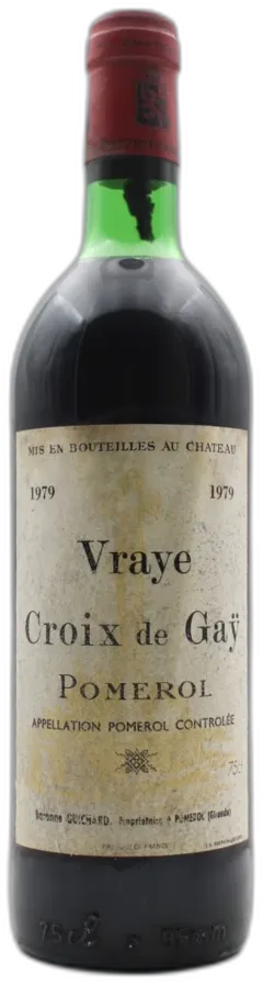 photo du vin Vraye Croix de Gaÿ